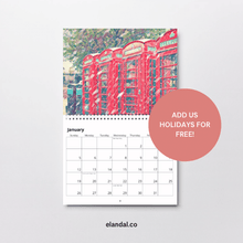 Load image into Gallery viewer, 2025 Print London Illustrated Wall Calendar