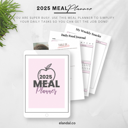 2025 Printable Meal Planner: 60+ Pages of Meal Planning Resources