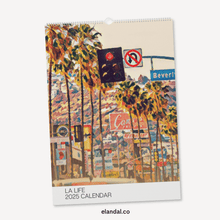 Load image into Gallery viewer, 2025 Print Los Angeles Illustrated Wall Calendar