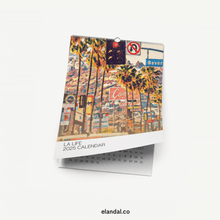 Load image into Gallery viewer, 2025 Print Los Angeles Illustrated Wall Calendar