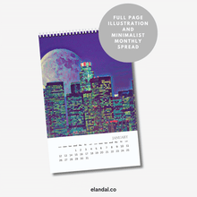 Load image into Gallery viewer, 2025 Print Los Angeles Illustrated Wall Calendar