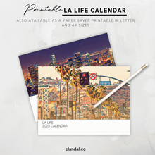 Load image into Gallery viewer, 2025 Print Los Angeles Illustrated Wall Calendar