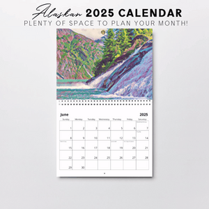 2025 Alaskan Life Print Calendar