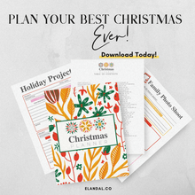 Load image into Gallery viewer, Printable Christmas Planner - 100 Pages of Christmas Planning Resources