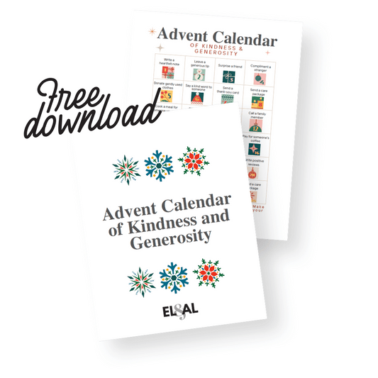 Printable Christmas Advent Calendar of Kindness and Generosity Holiday Planning Resource