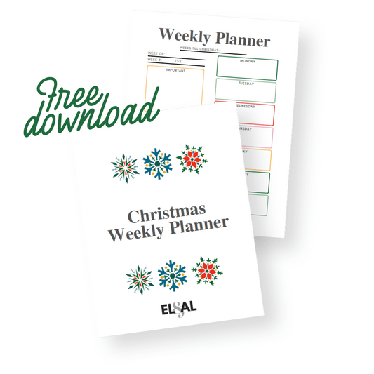 Christmas Weekly Printable Planner Holiday Planning Resource