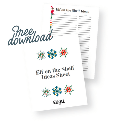 2025 Elf on the Shelf Christmas Printable Holiday Planning Resource