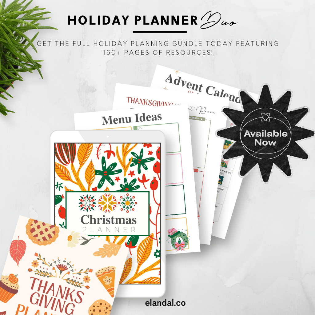 2025 Elf on the Shelf Christmas Printable Holiday Planning Resource