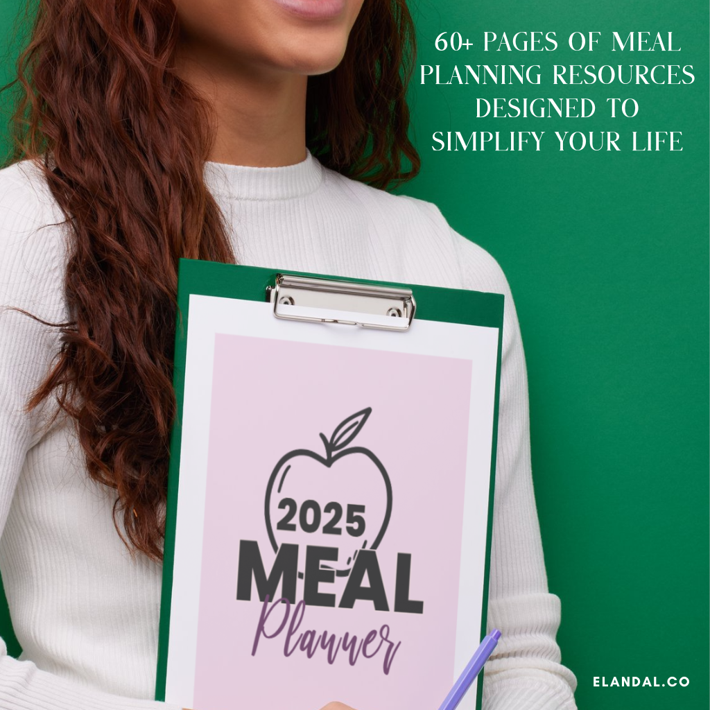 2025 Printable Meal Planner: 60+ Pages of Meal Planning Resources