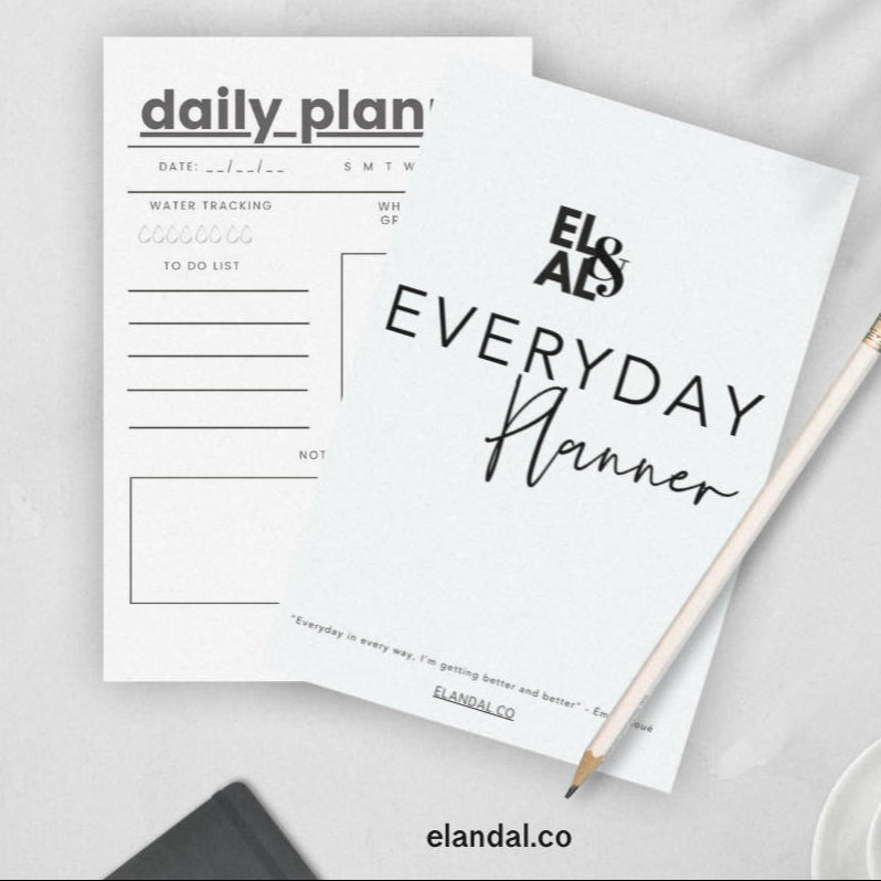 Printable Everyday Planner | Minimalist Planning Tool