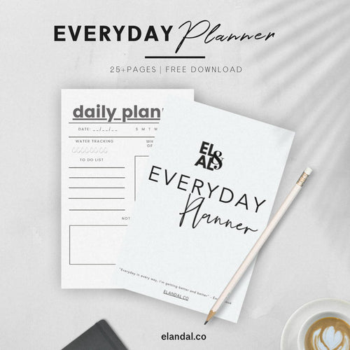 FREE Everyday Printable Planner