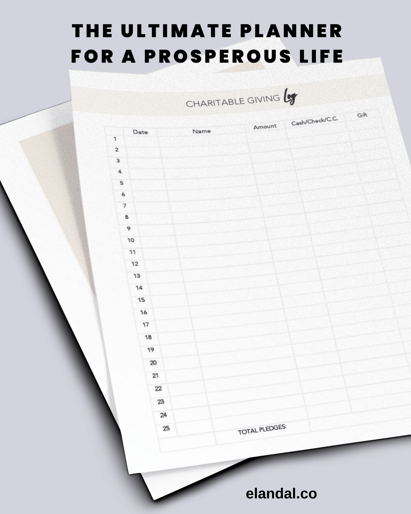 Printable Budget Planner for Debt Tracking, Financial Planning, and Saving