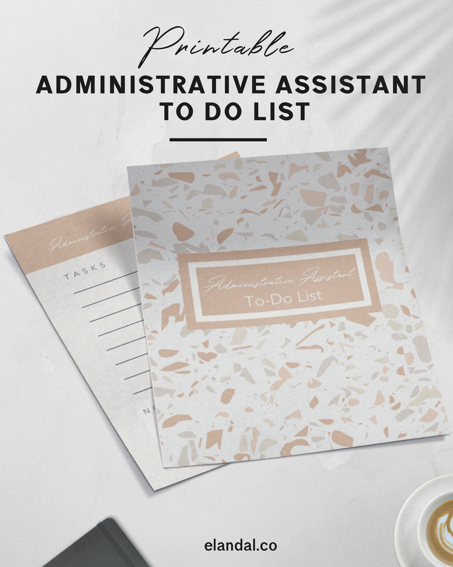 Administrative Assistant Printable To-Do List