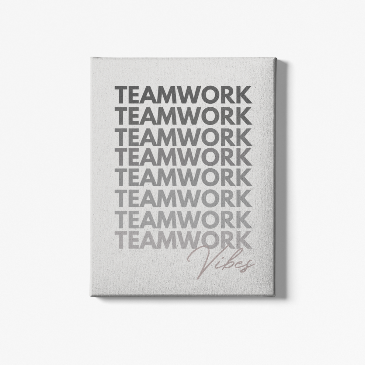 Teamwork Vibes Canvas Artwork for the Office, Cubicle, and Meeting Roo ...