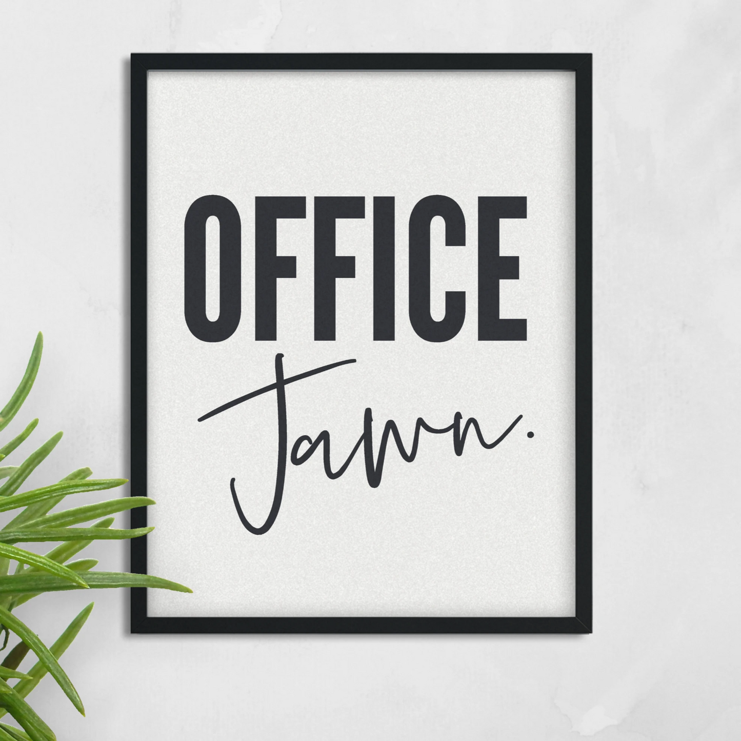 Office Jawn, Printable Artwork for the Office and Cubicle, Philadelphia Art, Business Wall Decor, Minimalist Philly Quote Poster