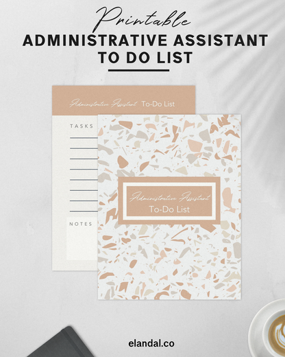 Administrative Assistant Printable To-Do List