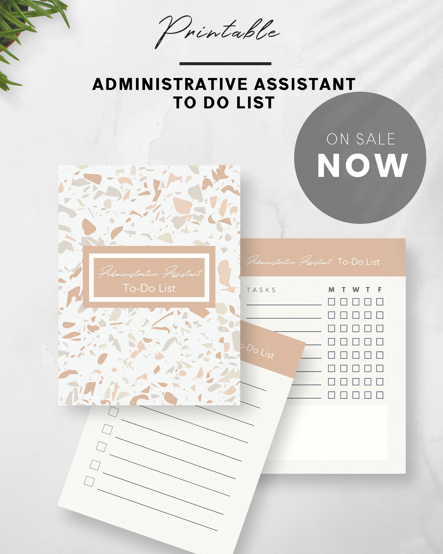 Administrative Assistant Printable To-Do List