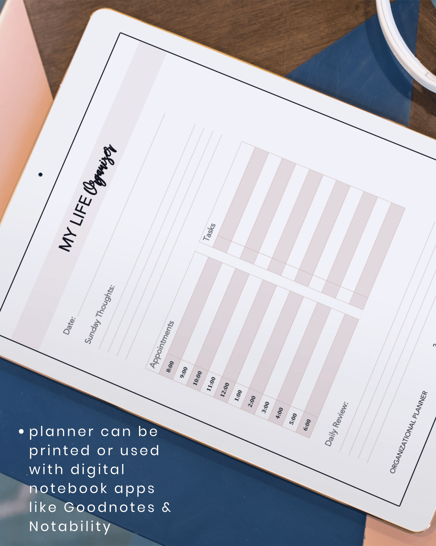 Printable Life Organizer: Planner for Organizing Home and Office | Decluttering, Event Planning, Cleaning, and More