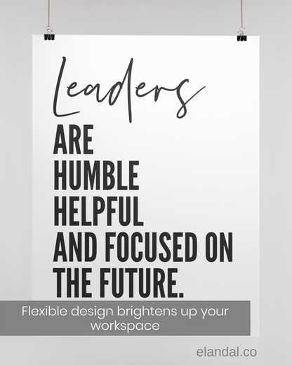 Leadership Quote Printable Wall Decor for your Office Space