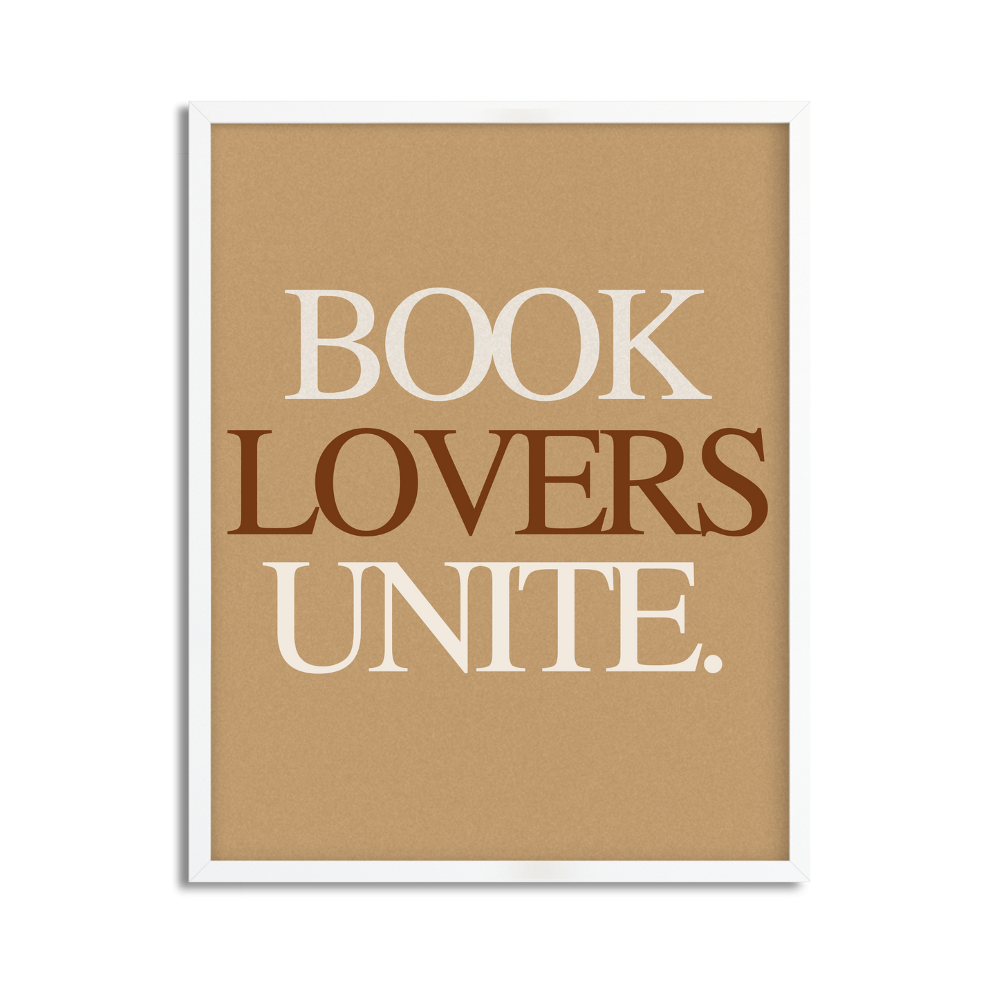 Book Lovers Unite Framed Artwork